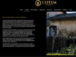 Progetto web per location eventi a Castelverde