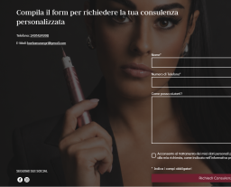 Versione mobile del sito Barbara Zangri
